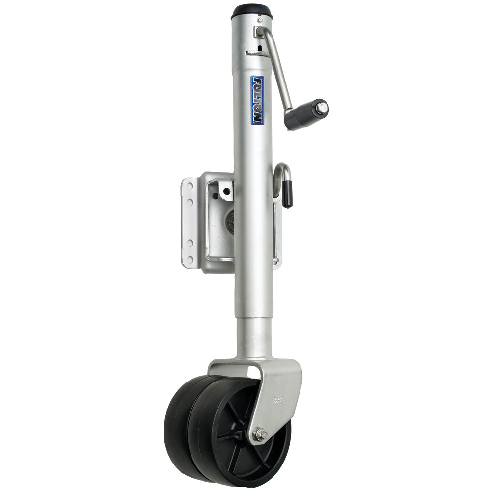 Fulton - Dual Wheel Bolt-Thru Swivel Jack - 1,500 lbs. — Quality Boat Parts