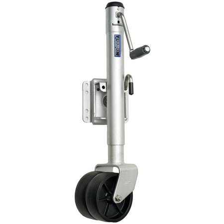 Fulton - Dual Wheel Bolt-Thru Swivel Jack - 1,500 lbs. — Quality Boat Parts