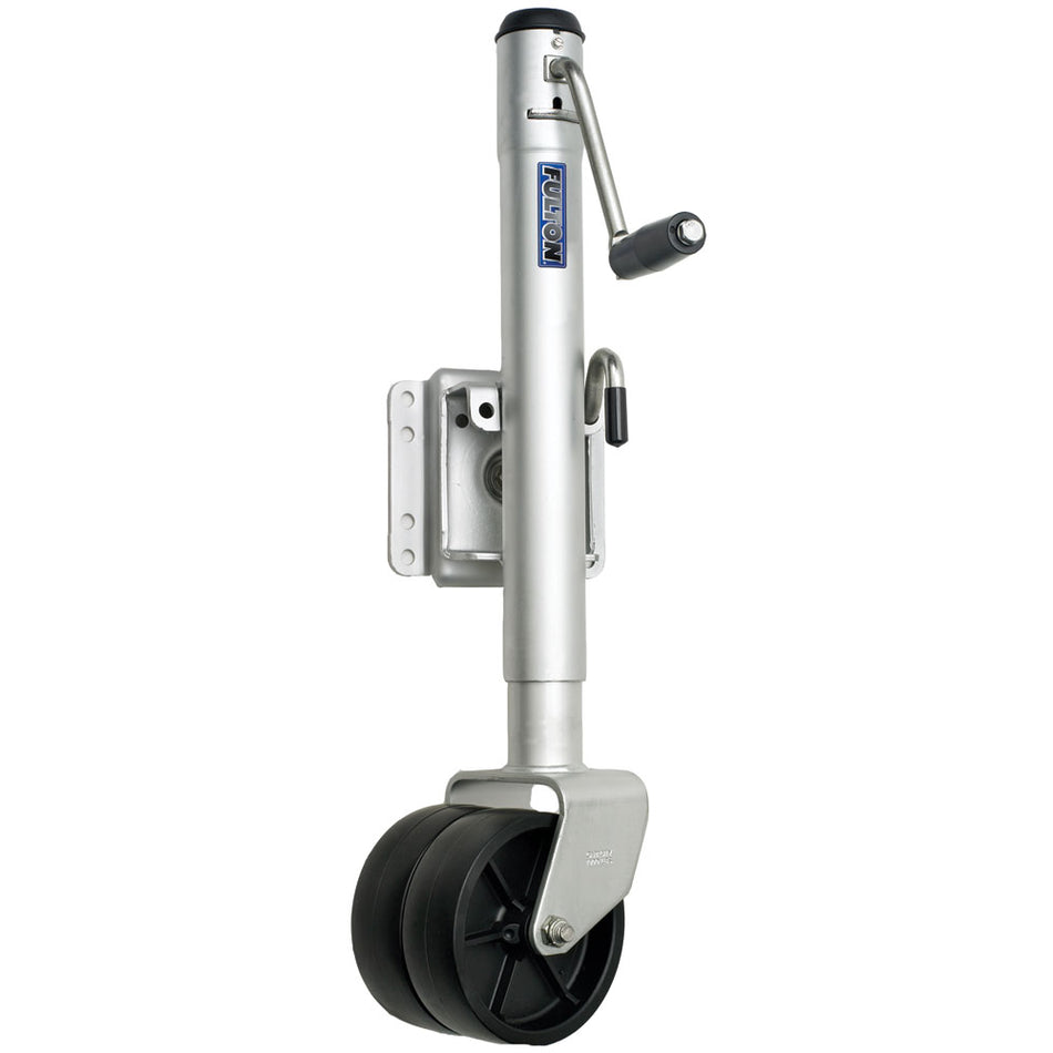 Fulton - Dual Wheel Bolt-Thru Swivel Jack - 1,500 lbs. — Quality Boat Parts