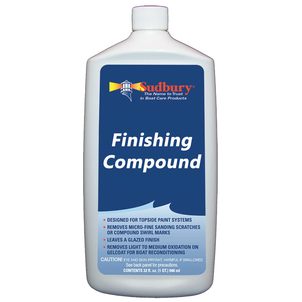 Sudbury - Finishing Compound - 32oz Liquid — Quality Boat Parts