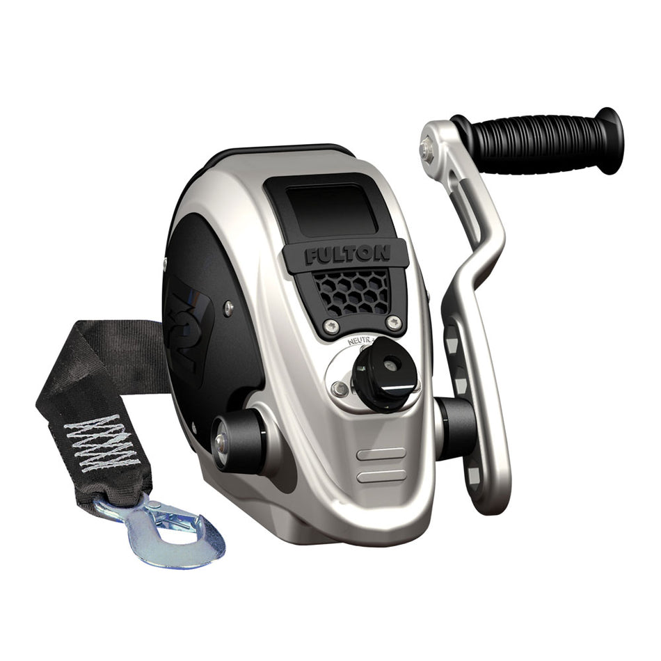 Fulton - F2 Trailer Winch - With Strap, 2,000 lbs — Quality Boat Parts