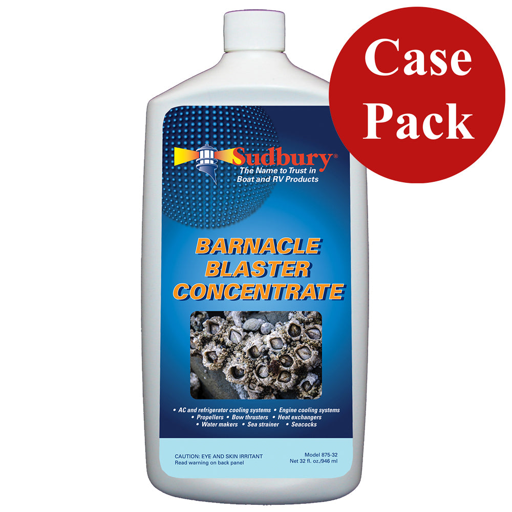 Sudbury - Barnacle Blaster Concentrate - 32oz, Case of 6 — Quality Boat Parts