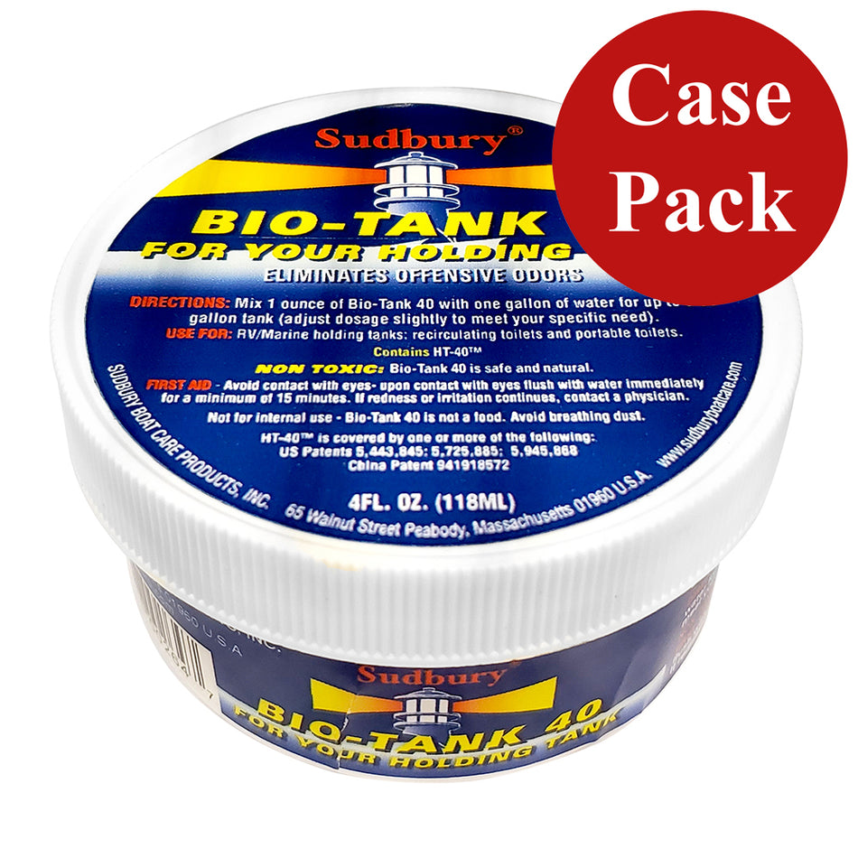Sudbury - Bio-Tank Holding Tank Treatment - 4oz, Case of 12 — Quality Boat Parts