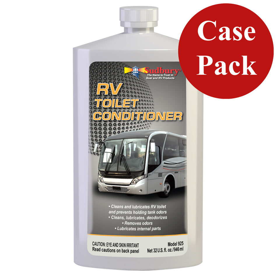 Sudbury - RV Toilet Conditioner - 32oz, Case of 6 — Quality Boat Parts