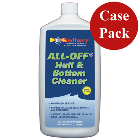 Sudbury - All-Off Hull/Bottom Cleaner - 32oz, Case of 12 — Quality Boat Parts