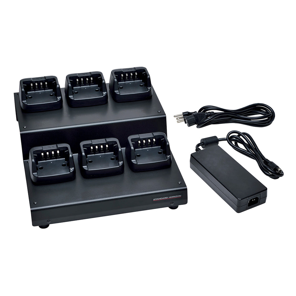 Standard Horizon - 6-Unit Multi Charger — Quality Boat Parts