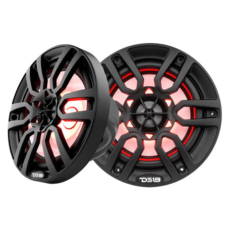 DS18 - HYDRO 6.5" 2-Way Marine Speakers - With RGB LED Lights — Quality Boat Parts