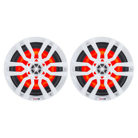 DS18 - HYDRO 8" 2-Way Marine Speakers - With RGB LED Lights — Quality Boat Parts