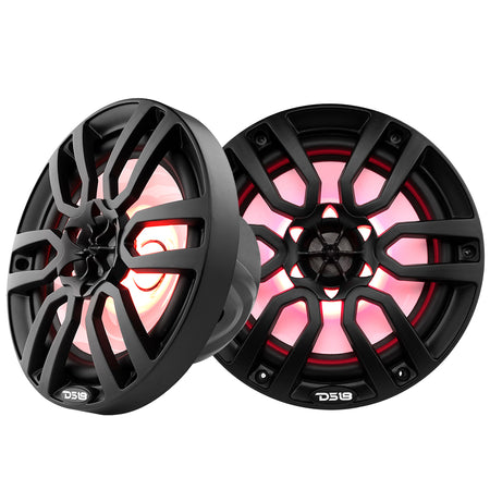 DS18 - HYDRO 8" 2-Way Marine Speakers - With RGB LED Lights — Quality Boat Parts