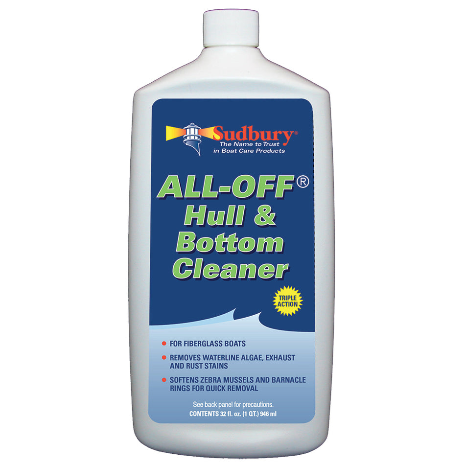Sudbury - All-Off Hull/Bottom Cleaner - 32oz — Quality Boat Parts