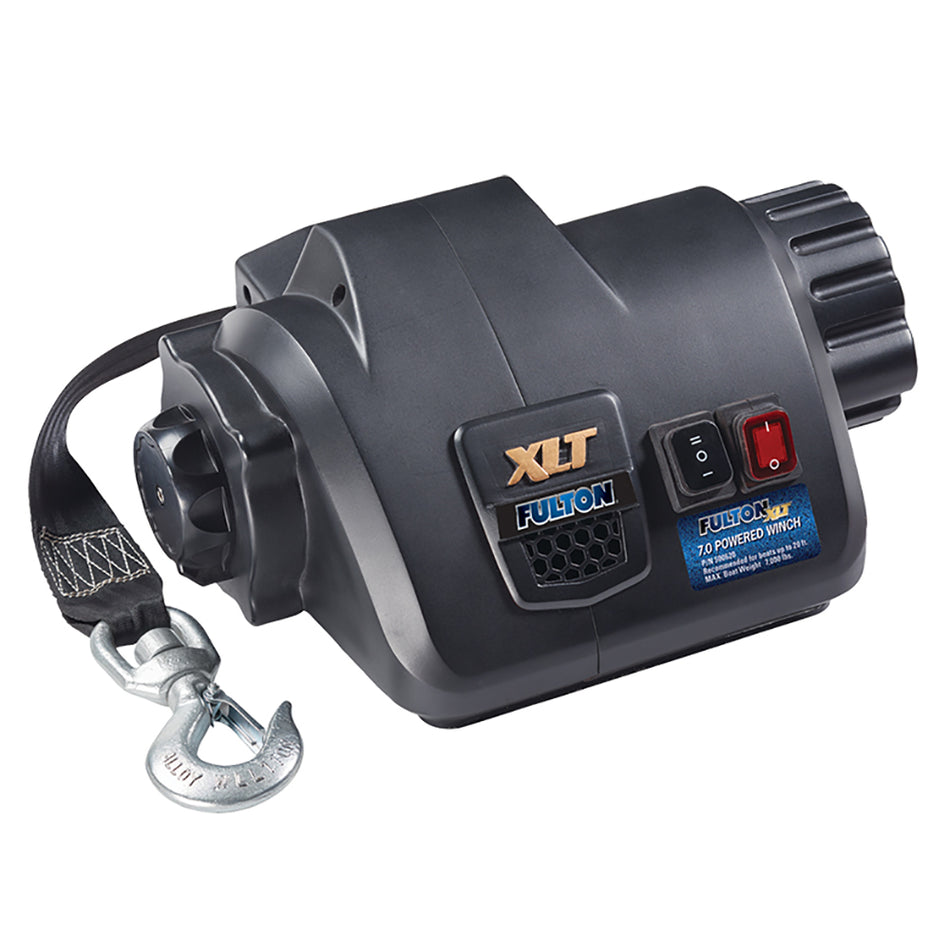 Fulton - Powered Marine Winch - With Remote, Boats up to 20 Ft — Quality Boat Parts