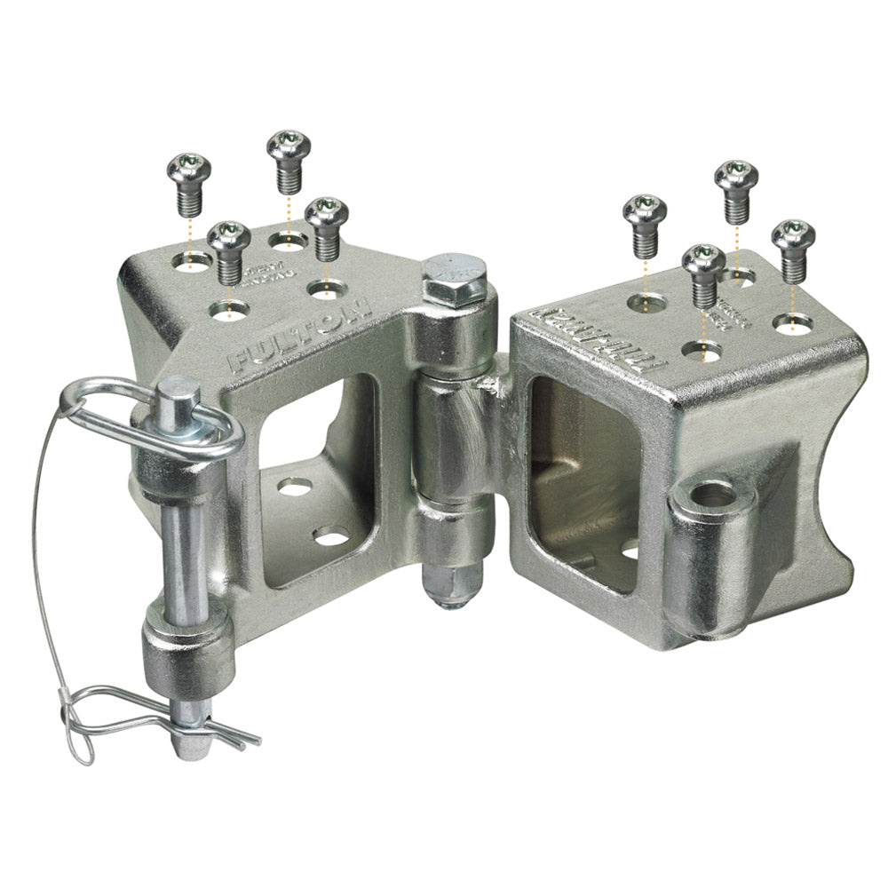 Fulton - Screw-On Folding Hinge Kit — Quality Boat Parts