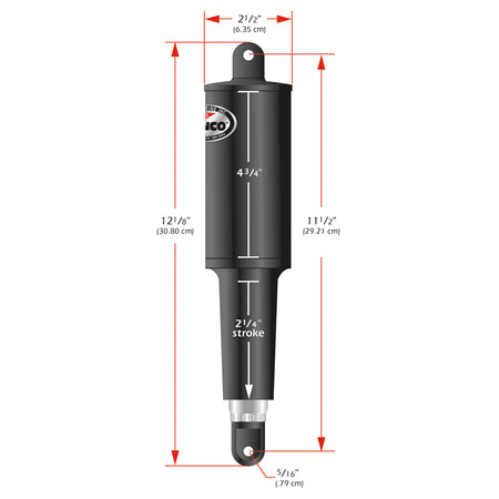 Lenco Marine - 101 Standard Actuator — Quality Boat Parts