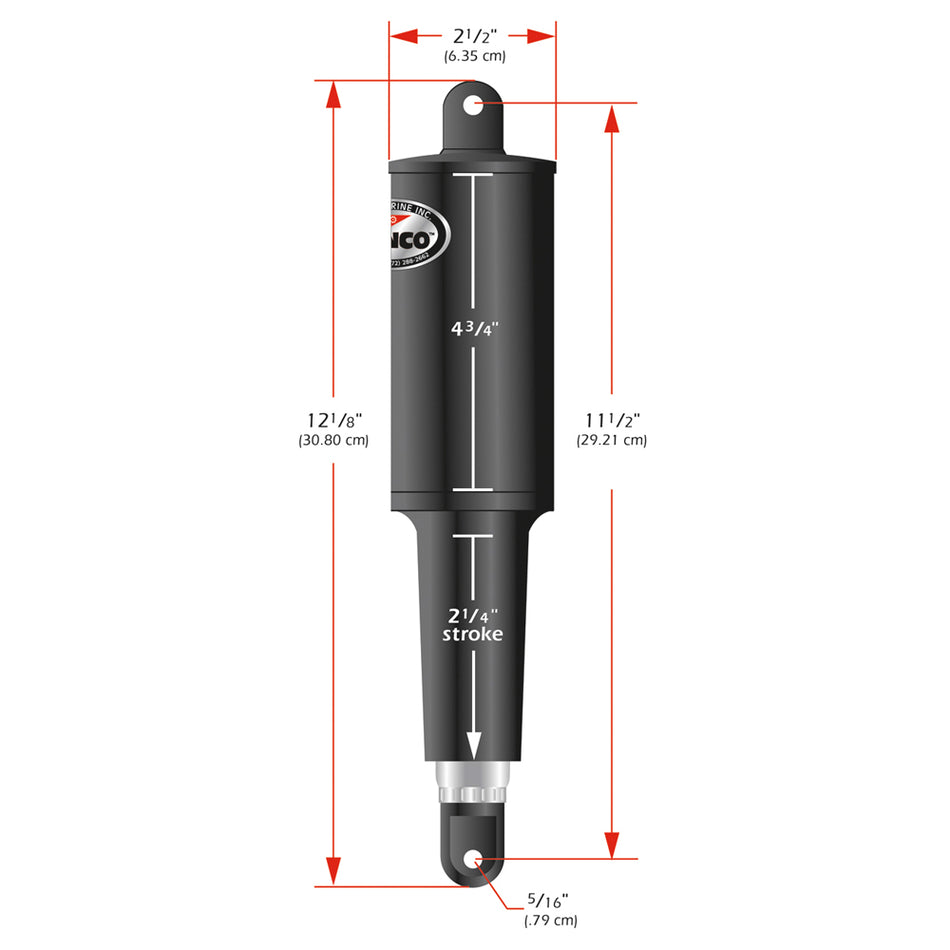 Lenco Marine - 101 Standard Actuator — Quality Boat Parts