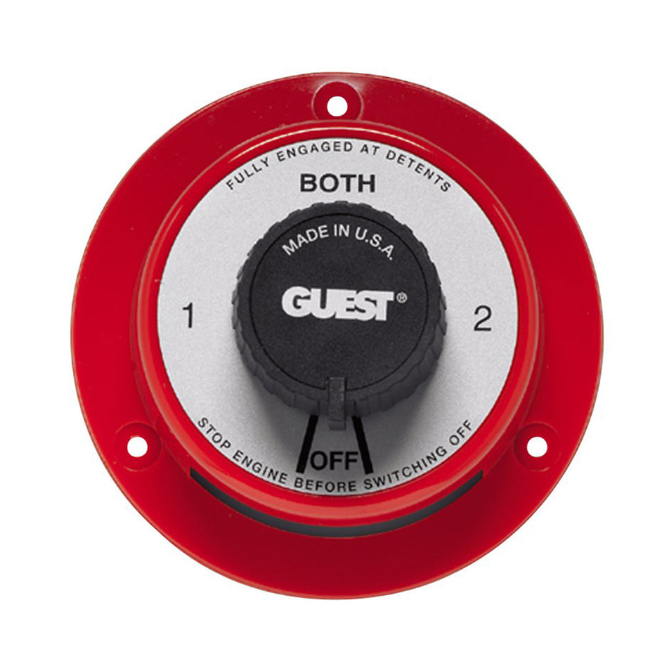 Guest - Cruiser Series Battery Selector Switch - Without AFD — Quality Boat Parts