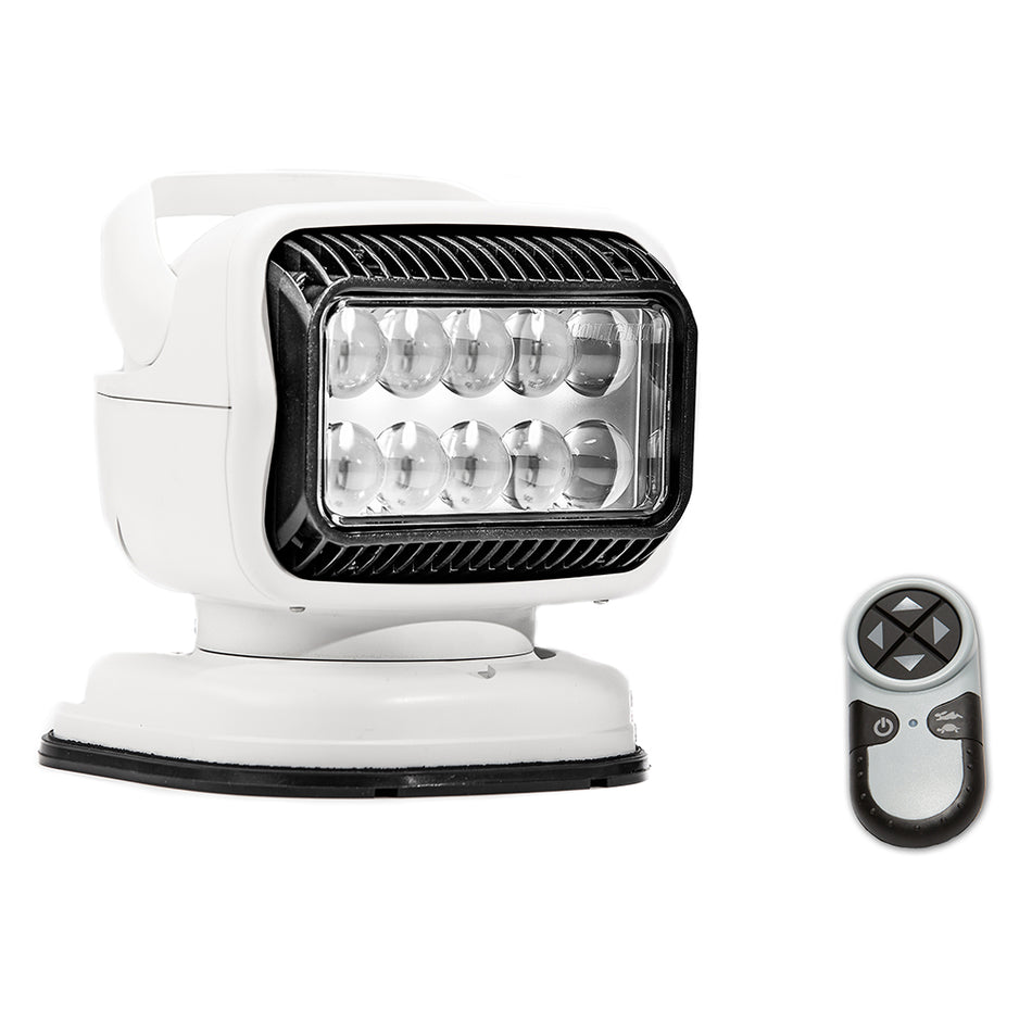 Golight - Radioray GT Series Portable Mount - White LED, Handheld Remote Magnetic Shoe Mount — Quality Boat Parts