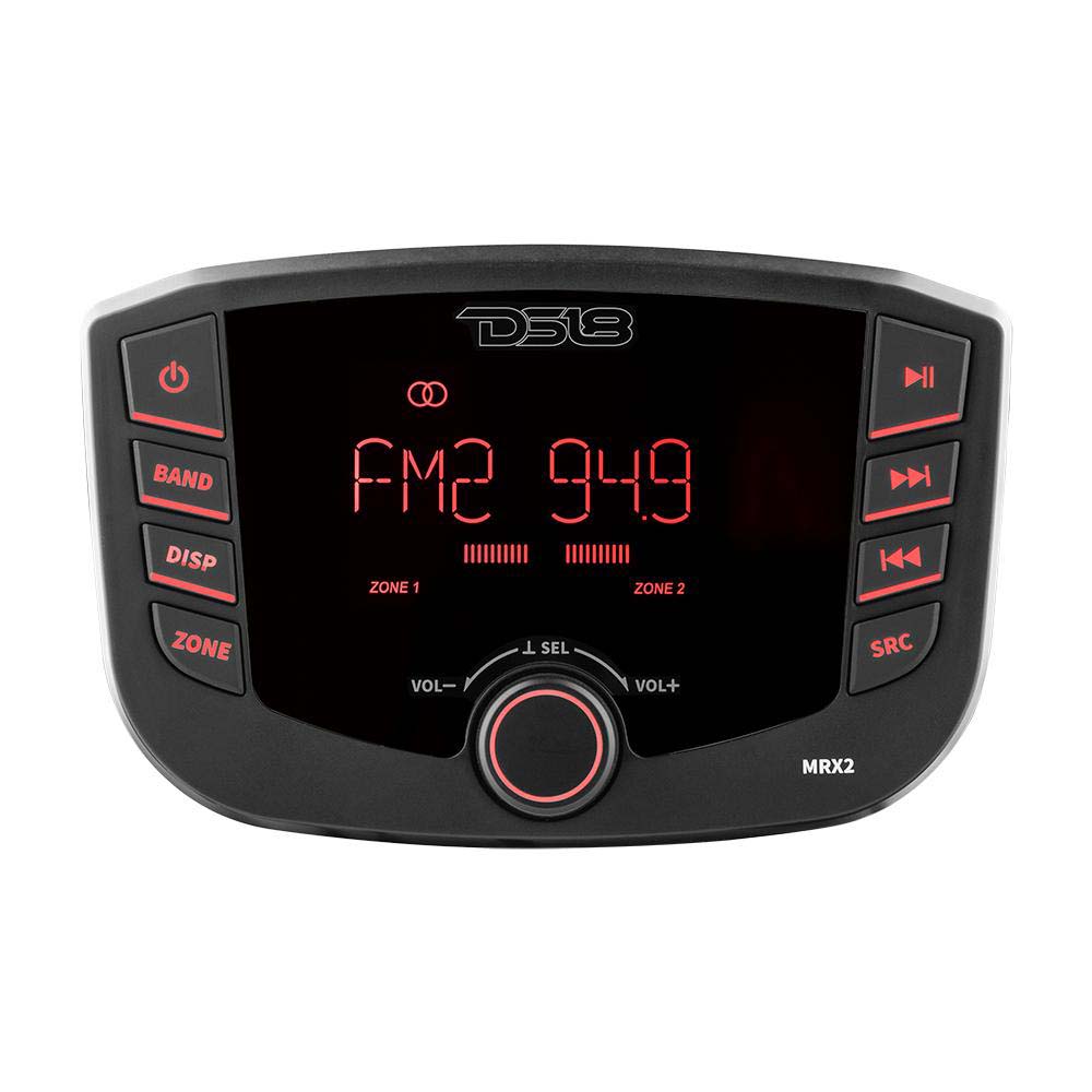 DS18 - Marine Stereo - With AM/FM/BT, 2 Zone — Quality Boat Parts