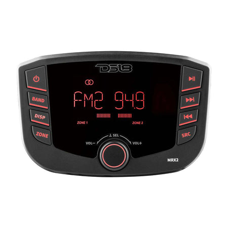 DS18 - Marine Stereo - With AM/FM/BT, 2 Zone — Quality Boat Parts