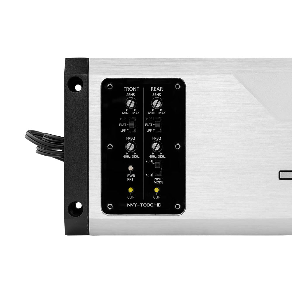DS18 - Marine Waterproof Amplifier - Class D Full-Range, 4 Ohms, 200x4 RMS, 4-Channel — Quality Boat Parts