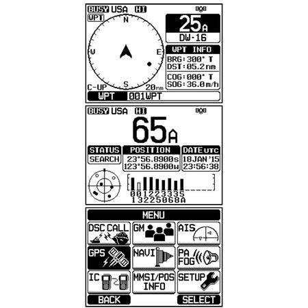 Standard Horizon - Quantum GX6000 25W Commercial Grade Fixed Mount VHF - With NMEA 2000, Integrated AIS Receiver, Speaker Mic — Quality Boat Parts