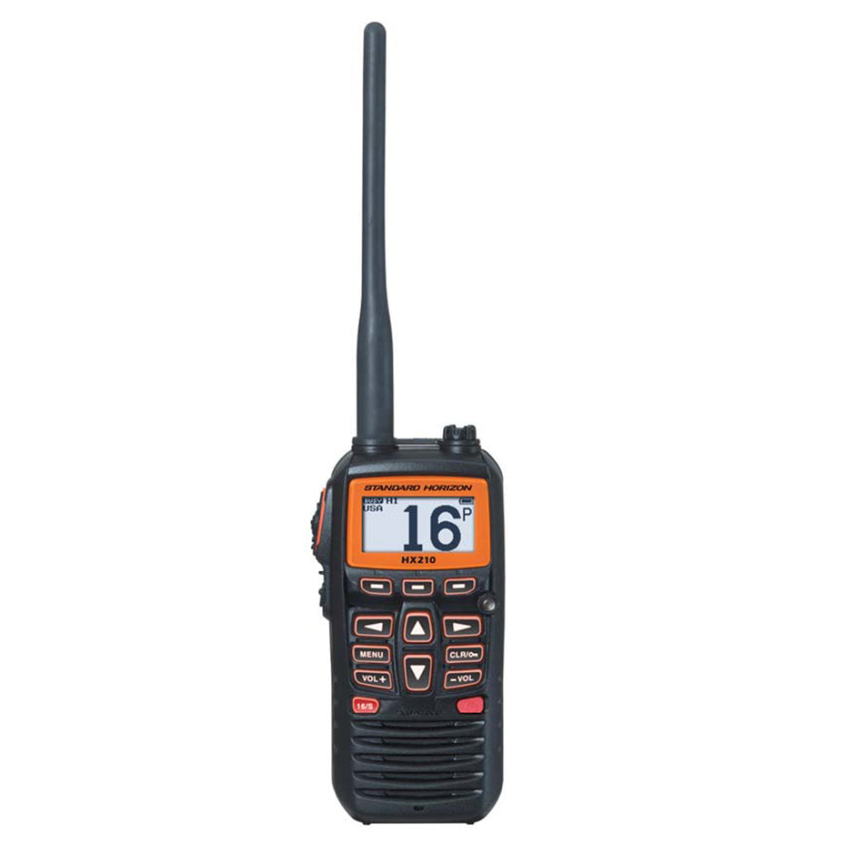 Standard Horizon - HX210 6W Floating Handheld Marine VHF Transceiver — Quality Boat Parts