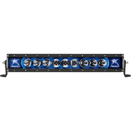 RIGID Industries - Radiance+ 20" Light Bar - Blue Backlight, Black Housing — Quality Boat Parts