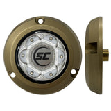 Shadow-Caster - SC2 Series Bronze Surface Mount Underwater Light — Quality Boat Parts