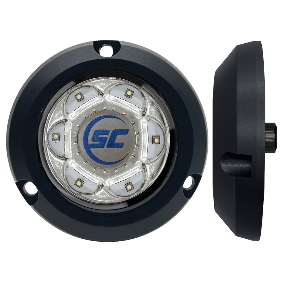 Shadow-Caster - Surface Mount Underwater Light - SC2 Series Polymer Composite — Quality Boat Parts