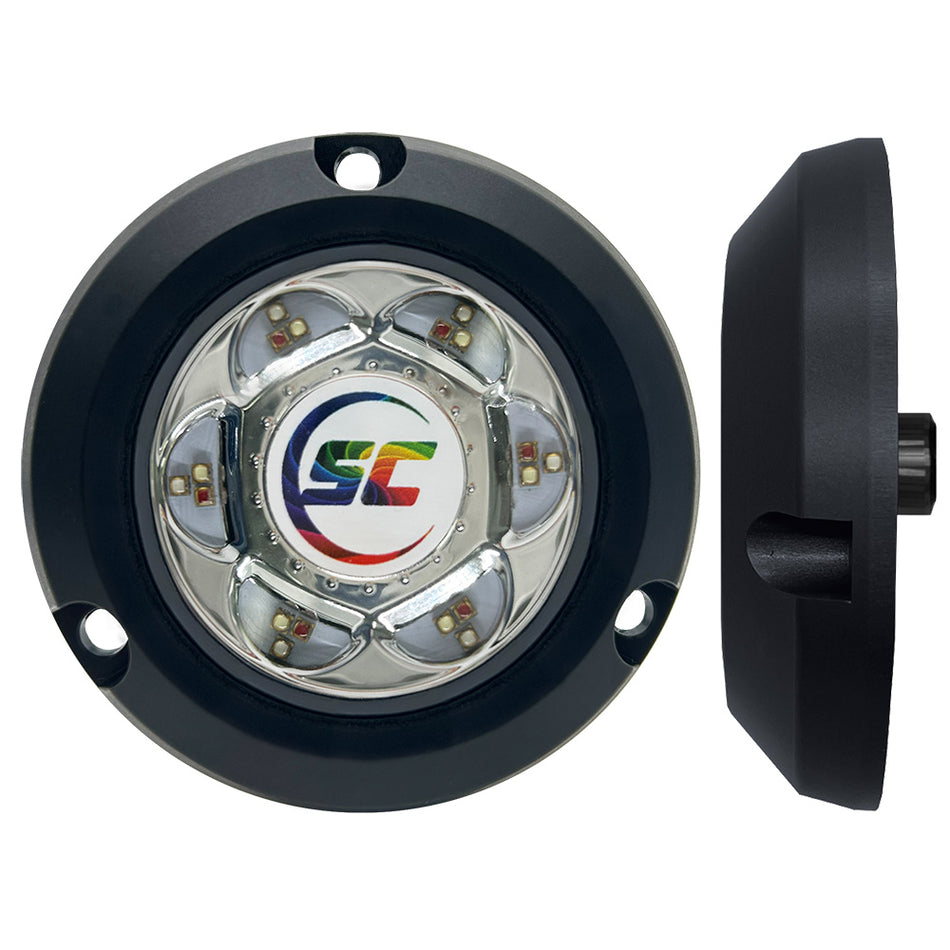 Shadow-Caster - Surface Mount Underwater Light - SC2 Series Polymer Composite — Quality Boat Parts