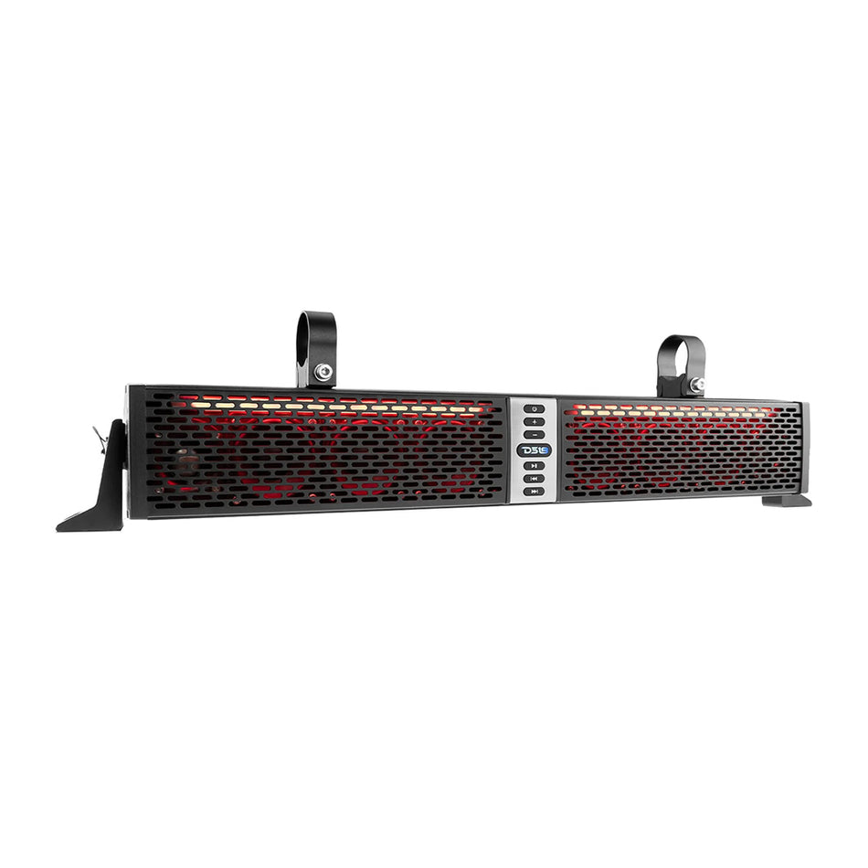 DS18 - Hydro 30" Amplified 2-Way Sound Bar Speaker System - With Bluetooth RGB Lights, 700W, Waterproof — Quality Boat Parts