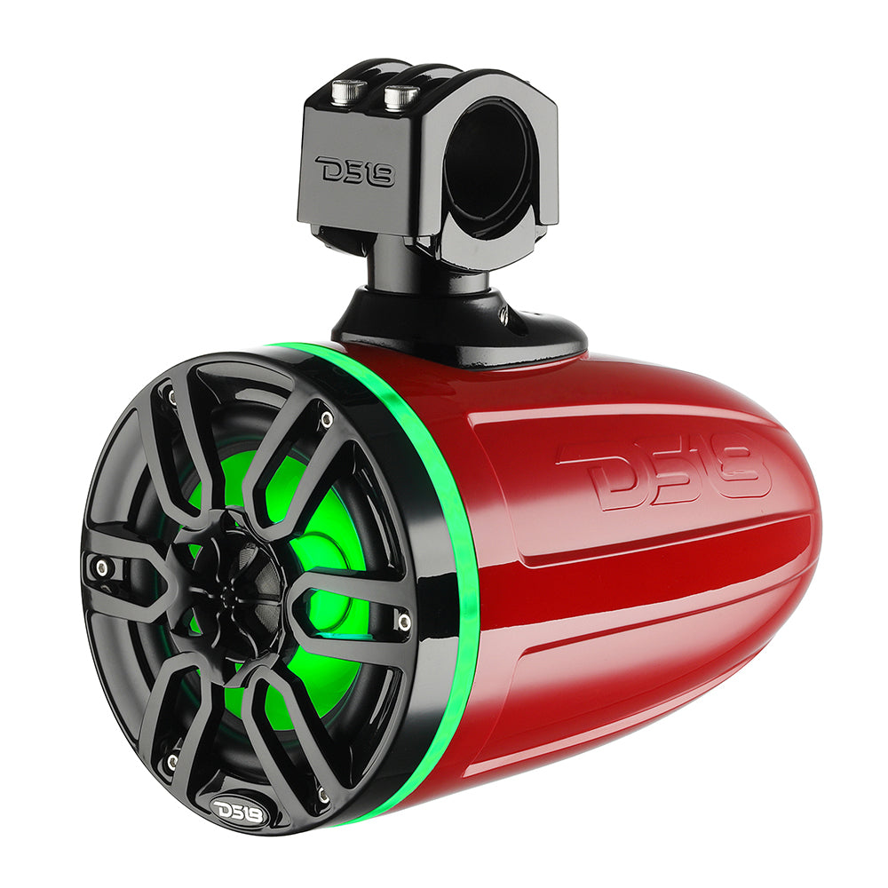 DS18 - X Series HYDRO 8" Wakeboard Pod Tower Speaker - With RGB LED Light - 375W — Quality Boat Parts