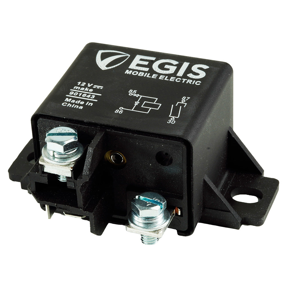 Egis Mobile Electric - Relay - With Dual Diode, 12V, 75A — Quality Boat Parts