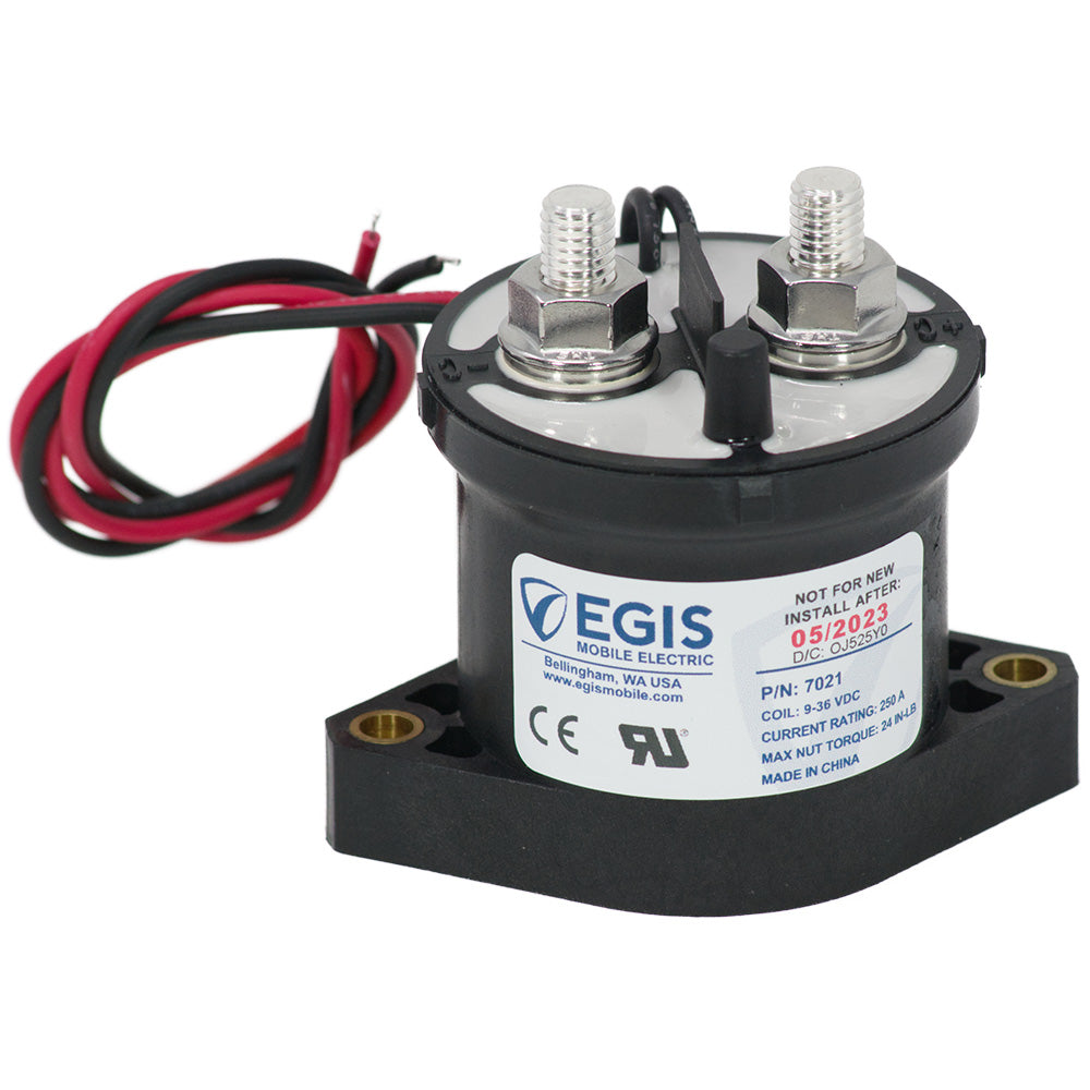 Egis Mobile Electric - Contactor - 250A, 12/24V — Quality Boat Parts