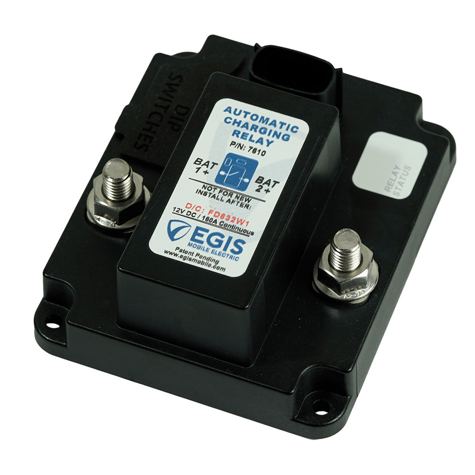 Egis Mobile Electric - Programmable Automatic Charging Relay - 160A, 12V — Quality Boat Parts