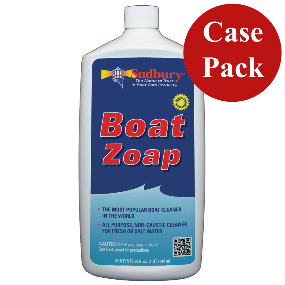 Sudbury - Boat Zoap - Quart - Case of 12 — Quality Boat Parts