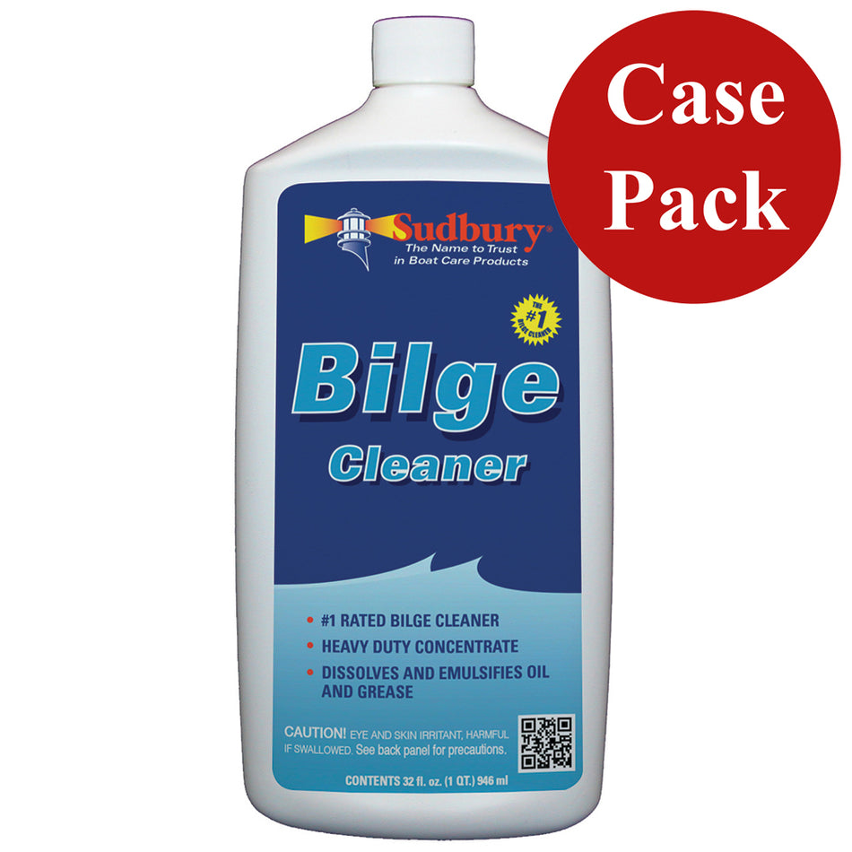 Sudbury - Automatic Bilge Cleaner - Quart - Case of 12 — Quality Boat Parts