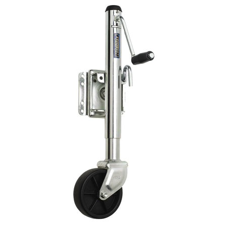Fulton - Swing Away Bolt On Single Wheel Jack — Quality Boat Parts