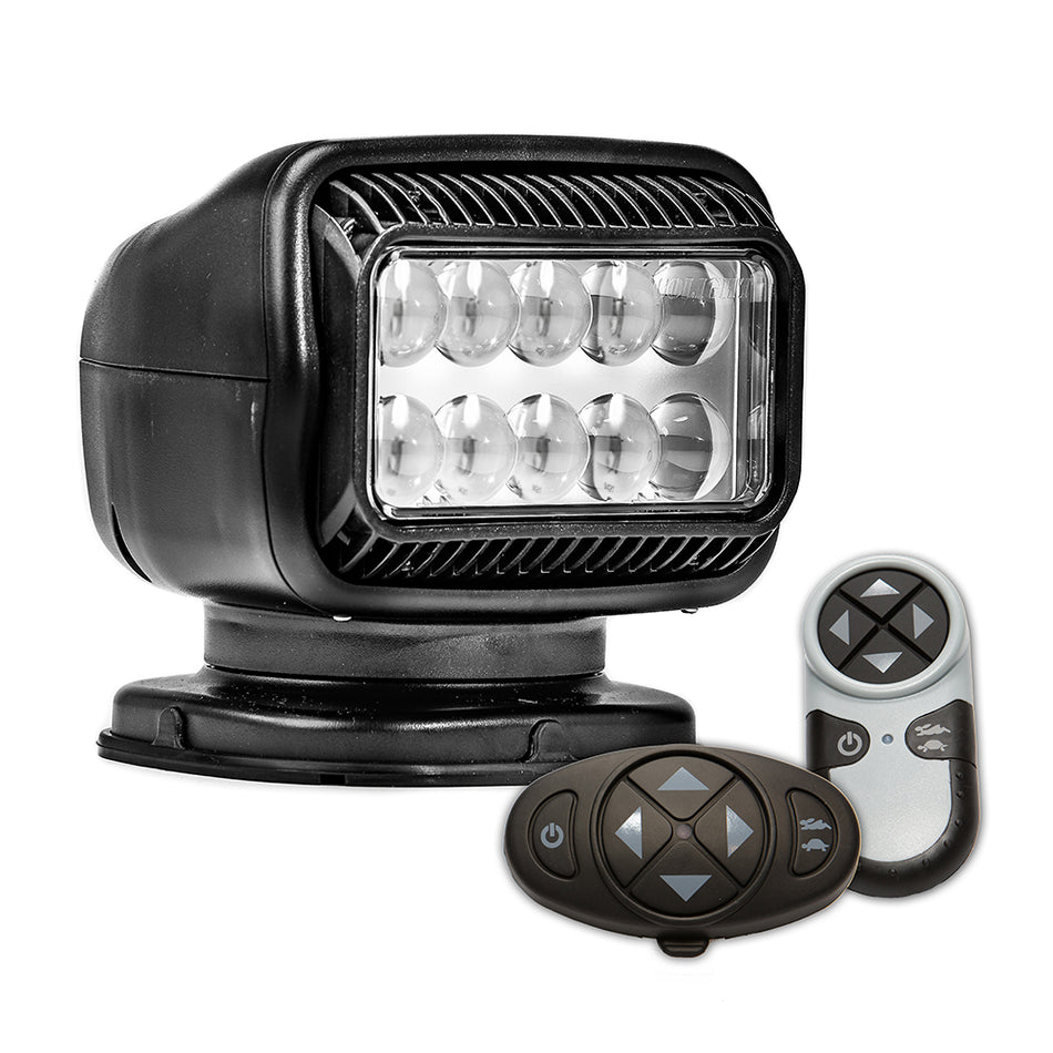 Golight - Radioray GT Series Permanent Mount - Black LED, Wireless Handheld, Wireless Dash Mount Remotes — Quality Boat Parts