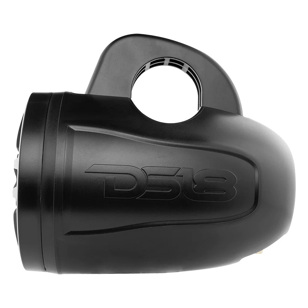 DS18 - HYDRO 4" Amplified Wakeboard Tower Speakers - With Bluetooth, Black — Quality Boat Parts
