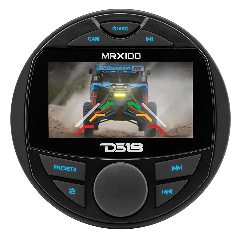 DS18 - Marine Head Unit - With TFT LCD Screen, 4x50W — Quality Boat Parts