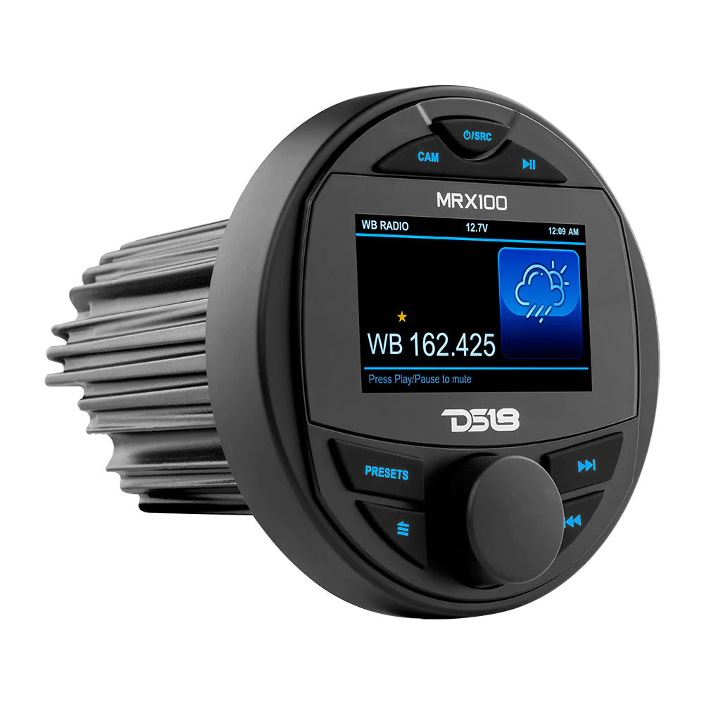 DS18 - Marine Head Unit - With TFT LCD Screen, 4x50W — Quality Boat Parts