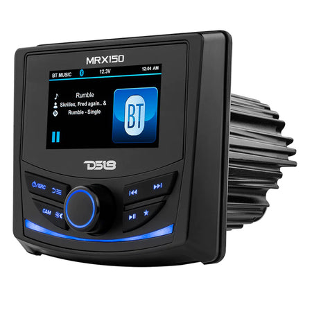 DS18 - Powersports Head Unit - With 3" Color TFT Display, Bluetooth, 4 x 40W — Quality Boat Parts