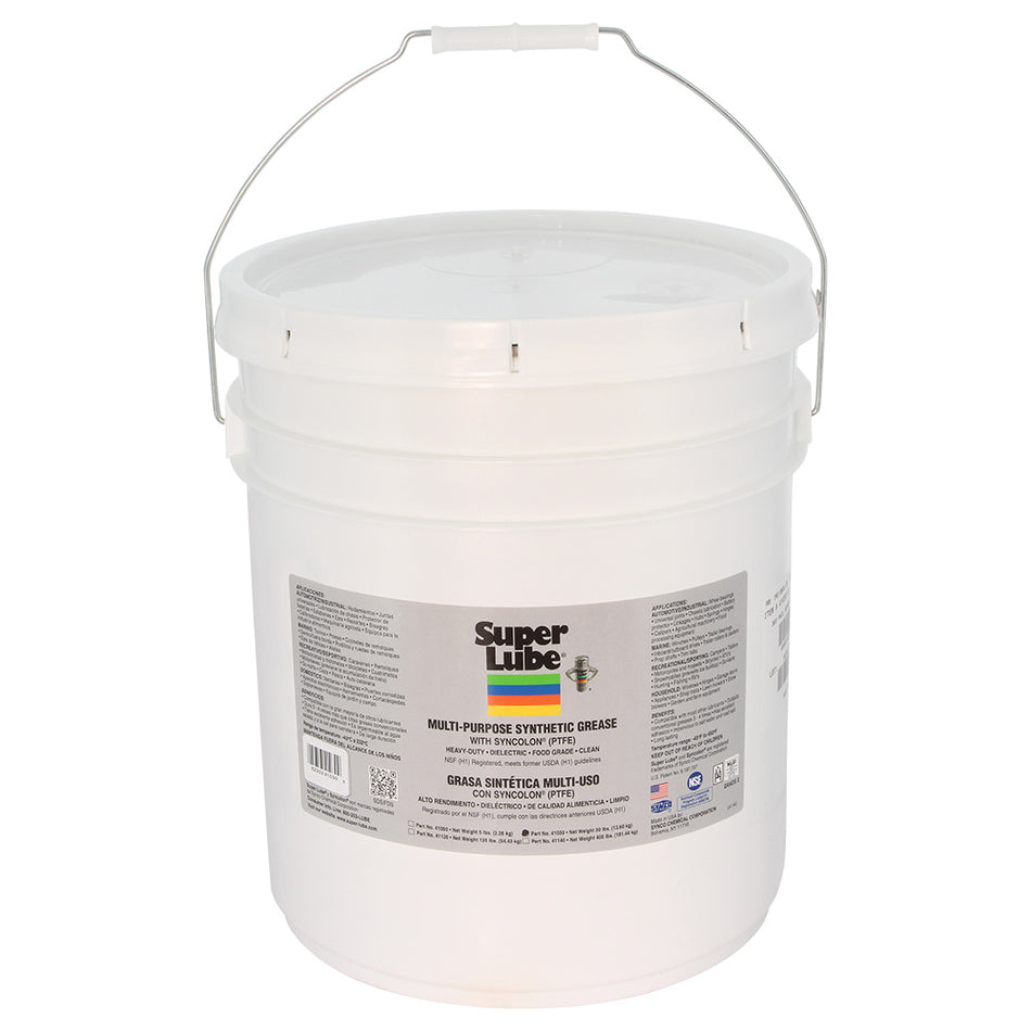 Super Lube - Multi-Purpose Synthetic Grease - With Syncolon (PTFE), 30lbs — Quality Boat Parts