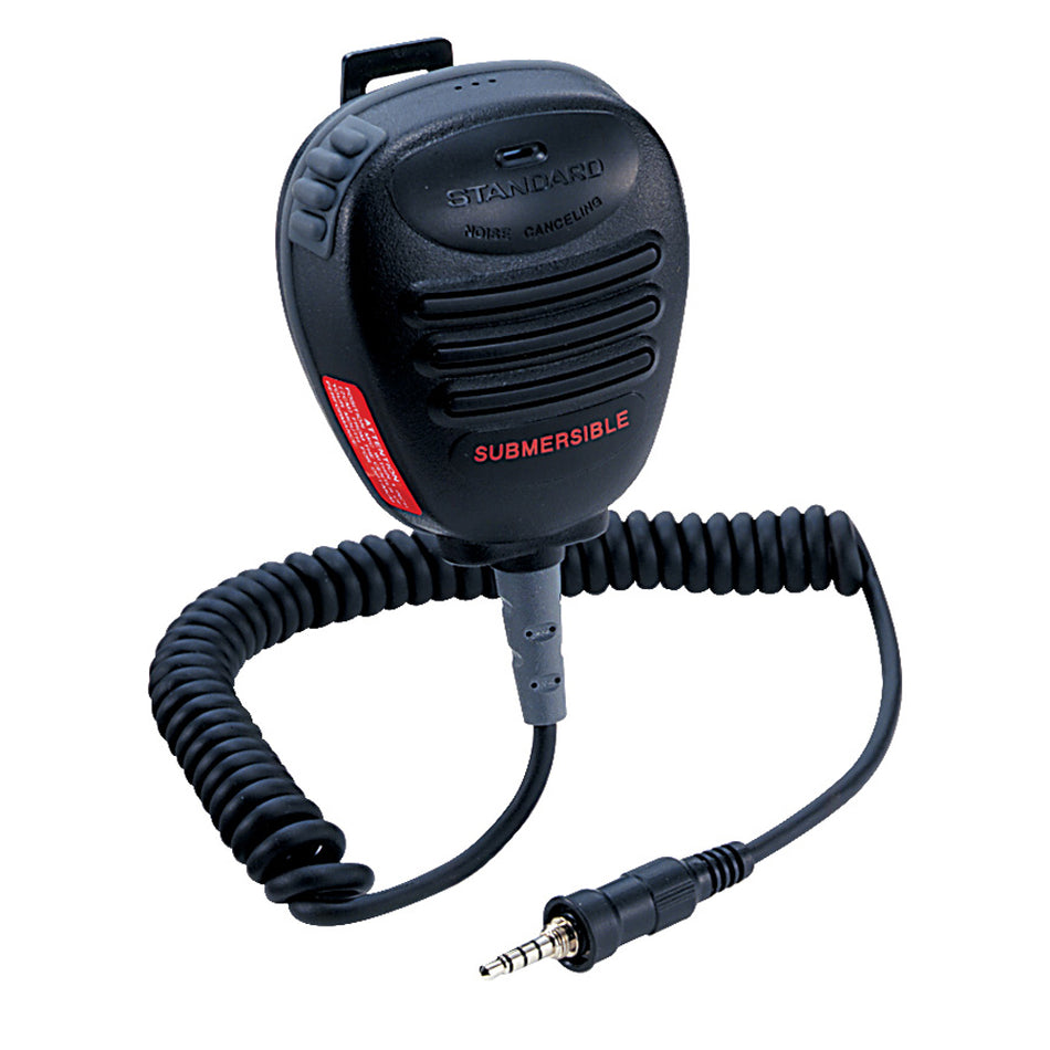 Standard Horizon - CMP460 Submersible Noise-Cancelling Speaker Microphone — Quality Boat Parts