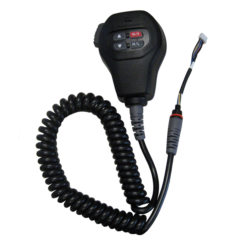 Standard Horizon - Replacement Mic - For GX1200, GX1600, GX1700, Black — Quality Boat Parts