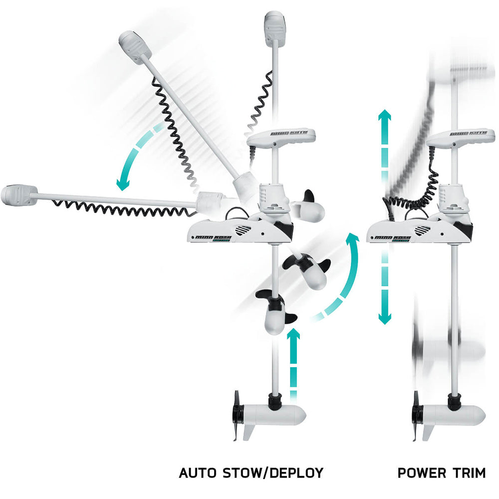 Minn Kota - Riptide Ulterra 80 Trolling Motor - With iPilot, Bluetooth — Quality Boat Parts