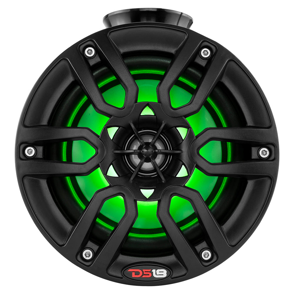 DS18 - HYDRO 8" Compact Wakeboard Pod Tower - With RGB Light, 375W — Quality Boat Parts