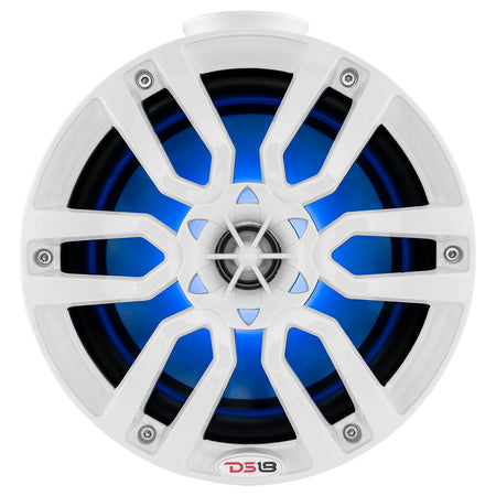 DS18 - HYDRO 8" Compact Wakeboard Pod Tower - With RGB Light, 375W — Quality Boat Parts