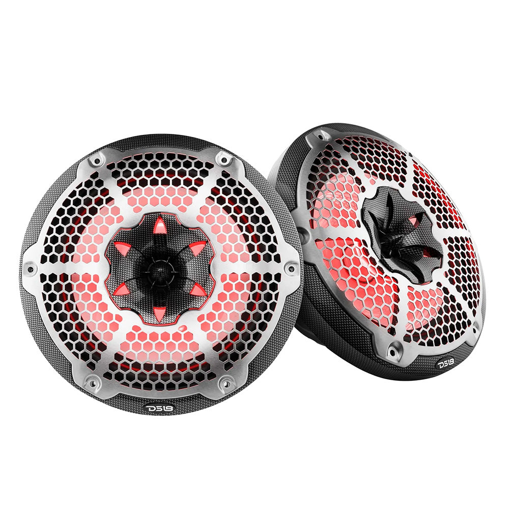 DS18 - HYDRO 10" 2-Way Speakers - With Bullet Tweeter & Integrated RGB LED Lights — Quality Boat Parts