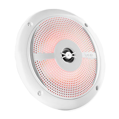 DS18 - HYDRO 6.5" 2-Way Marine Slim Speakers - RGB LED Lighting, 100W — Quality Boat Parts